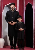 Baba- Chele Combo Kaabli Set- Black