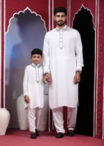 Baba- Chele Combo Kaabli Set - White - Image 4