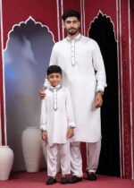 Baba- Chele Combo Kaabli Set - White