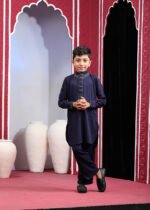 Kid's Premium Kaabli Set- Navy Blue - Image 2