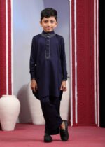 Kid's Premium Kaabli Set- Navy Blue - Image 3