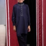 Kid's Premium Kaabli Set- Navy Blue