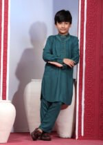 Baba- Chele Combo Kaabli Set - Peacock Blue - Image 5