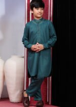 Baba- Chele Combo Kaabli Set - Peacock Blue - Image 3