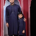 Baba- Chele Combo Kaabli Set- Navy Blue