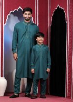 Baba- Chele Combo Kaabli Set - Peacock Blue