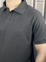 OLD MONEY POLO T-SHIRT- COFFEE - Image 2