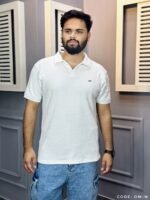 OLD MONEY POLO T-SHIRT- WHITE