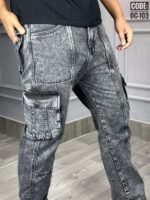 Six Pocket Denim Baggy Jeans (DC-103) - Image 3