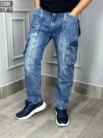 Six Pocket Denim Baggy Jeans (DC-102)