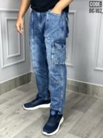 Six Pocket Denim Baggy Jeans (DC-102) - Image 5