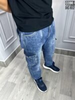 Six Pocket Denim Baggy Jeans (DC-102) - Image 4