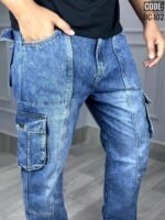 Six Pocket Denim Baggy Jeans (DC-102) - Image 2