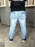 Six Pocket Denim Baggy Jeans (DC-101) - Image 3