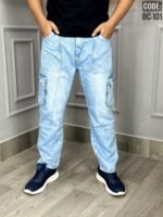Six Pocket Denim Baggy Jeans (DC-101)