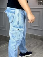 Six Pocket Denim Baggy Jeans (DC-101) - Image 2