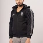 SPORTS HOODIE JACKET- REAL MADRID