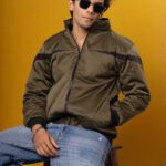 Men’s Premium High Neck Jacket.
