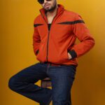 Men's Premium High Neck Jacket.