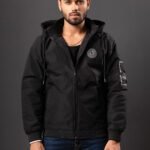 WAAZIR'S EXCLUSIVE SOLID HOODIE JACKET.