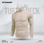 Turtle Neck Sweater - Off white