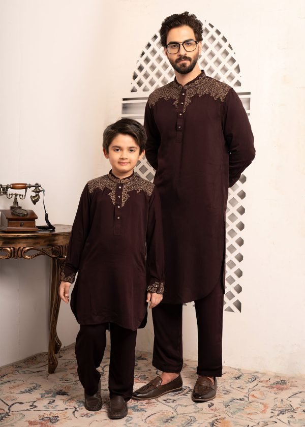 Baba–Chele Signature Kabli Set– COFFEE