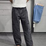 Six Pocket Denim Baggy Jeans